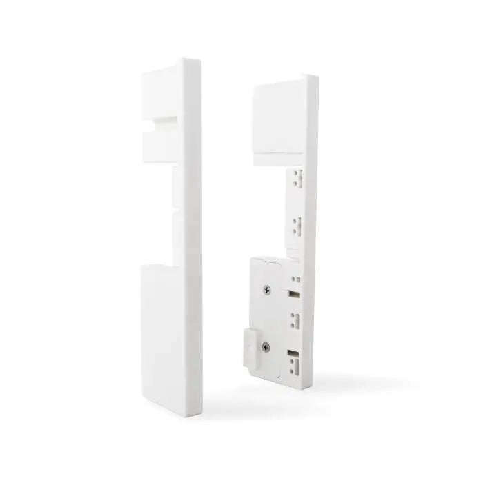 Starbox Slim Drawer Front Ends, White, H171mm, 1 Pair