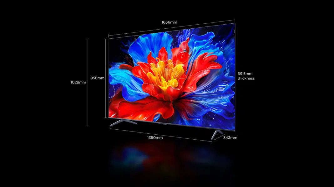 TCL 98 inch QLED 4K Google TV  98P8K