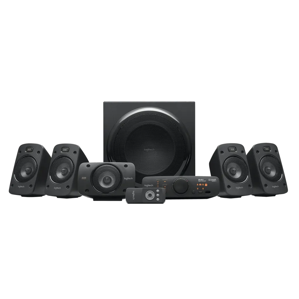 Logitech Surround Sound Speakers Z906, 5.1 channels, 500 W, Universal, Black, 1000 W, IR