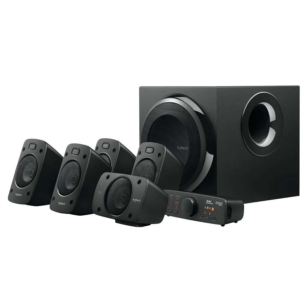 Logitech Surround Sound Speakers Z906, 5.1 channels, 500 W, Universal, Black, 1000 W, IR