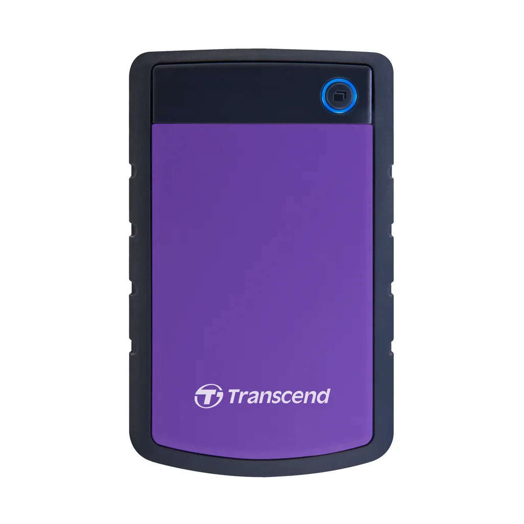 Transcend StoreJet 25H3 2TB Purple, 2 TB, 2.5", 3.2 Gen 1 (3.1 Gen 1), 5400 RPM, Black, Purple