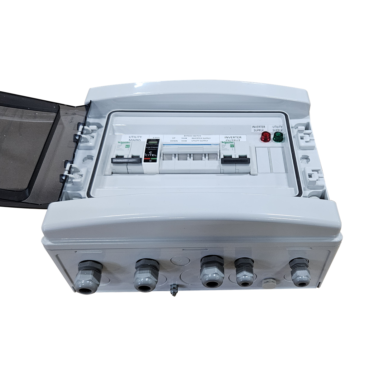 AC Protection box, 32A inverter input, 6kVA