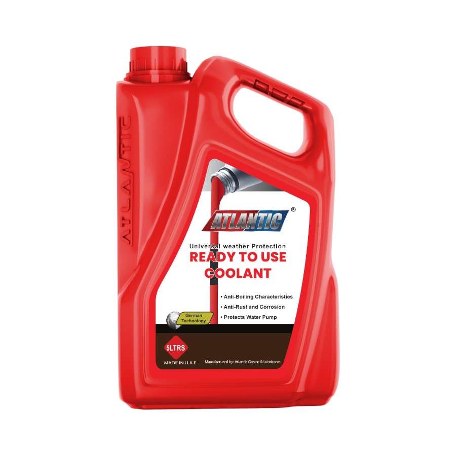 Atlantic Antifreeze Coolant -Red (5 litre)