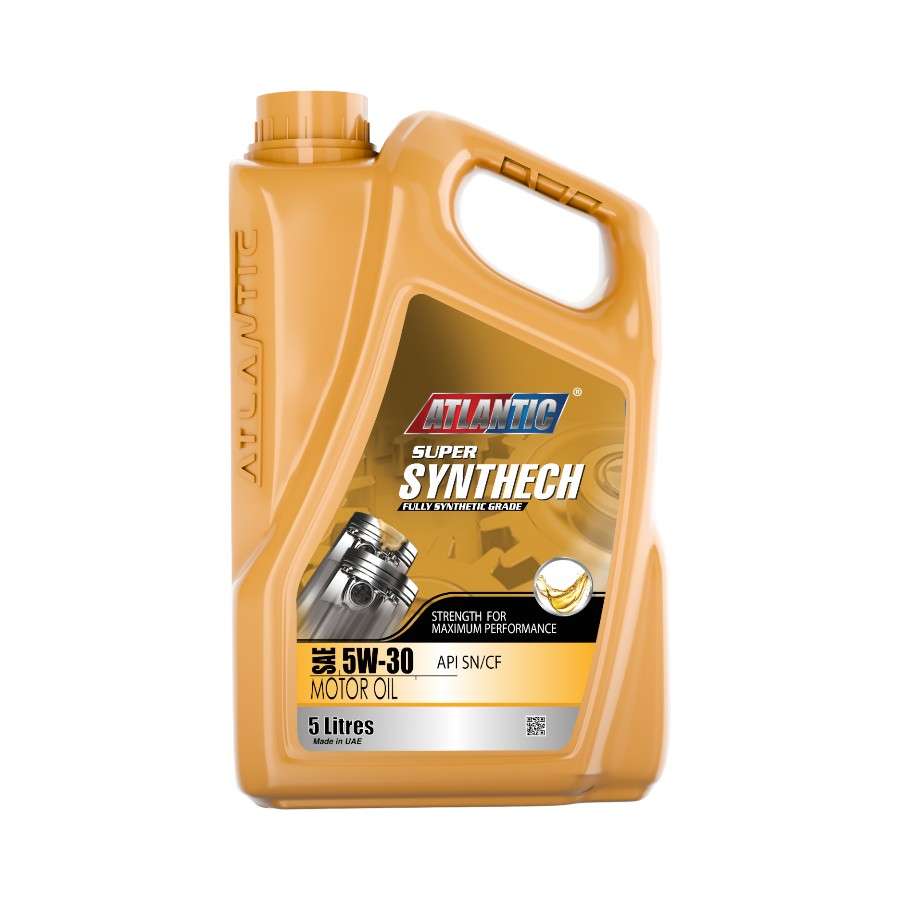 Atlantic Super Syntech 5W-30 Fully Synthetic Motor Oil  API SN/CF (5 Litres)
