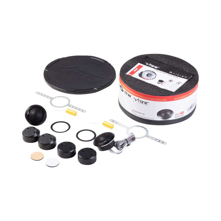 Vibe Audio BA1TW-V4 1 180w Black IR Tweeters