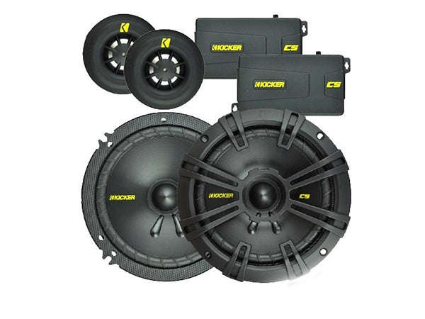 Kicker 6.5 100W RMS component speaker system