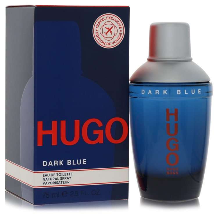 Dark Blue Eau De Toilette Spray By Hugo Boss