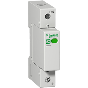 Schneider Easy9 Surge Arrestor Din 1 Pole 20kA 1.3kV 18mm EZ9L33120