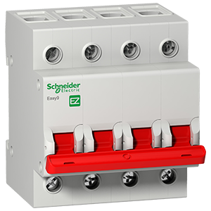 Schneider Easy9 Isolator 4 Pole 63A 400V EZ9S16463