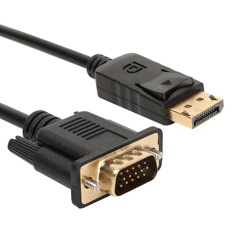 Gizzu 1080P DisplayPort to VGA Cable 1.8m Poly
