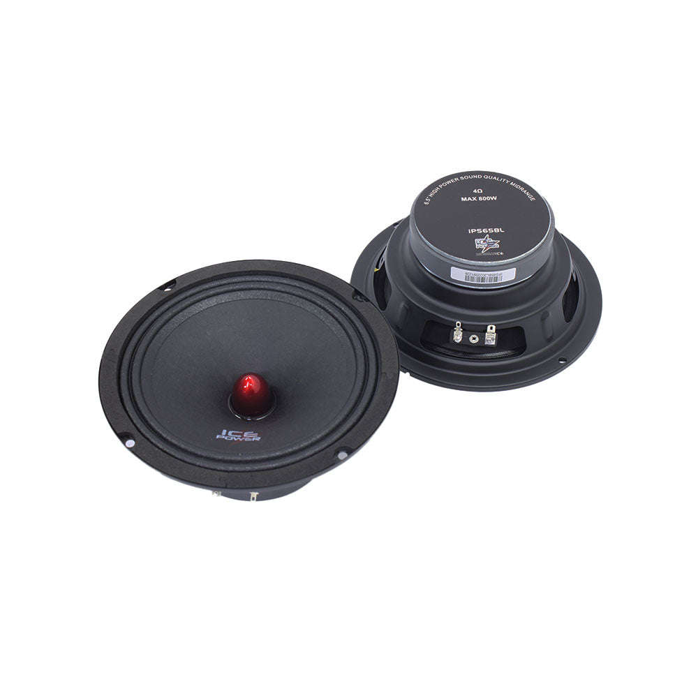 Ice Power IPS65BL 6.5 800w Bullet Pro Speakers