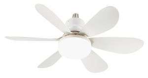 Bright Star Ceiling Fan 6 Blade 20.5" White FCF090