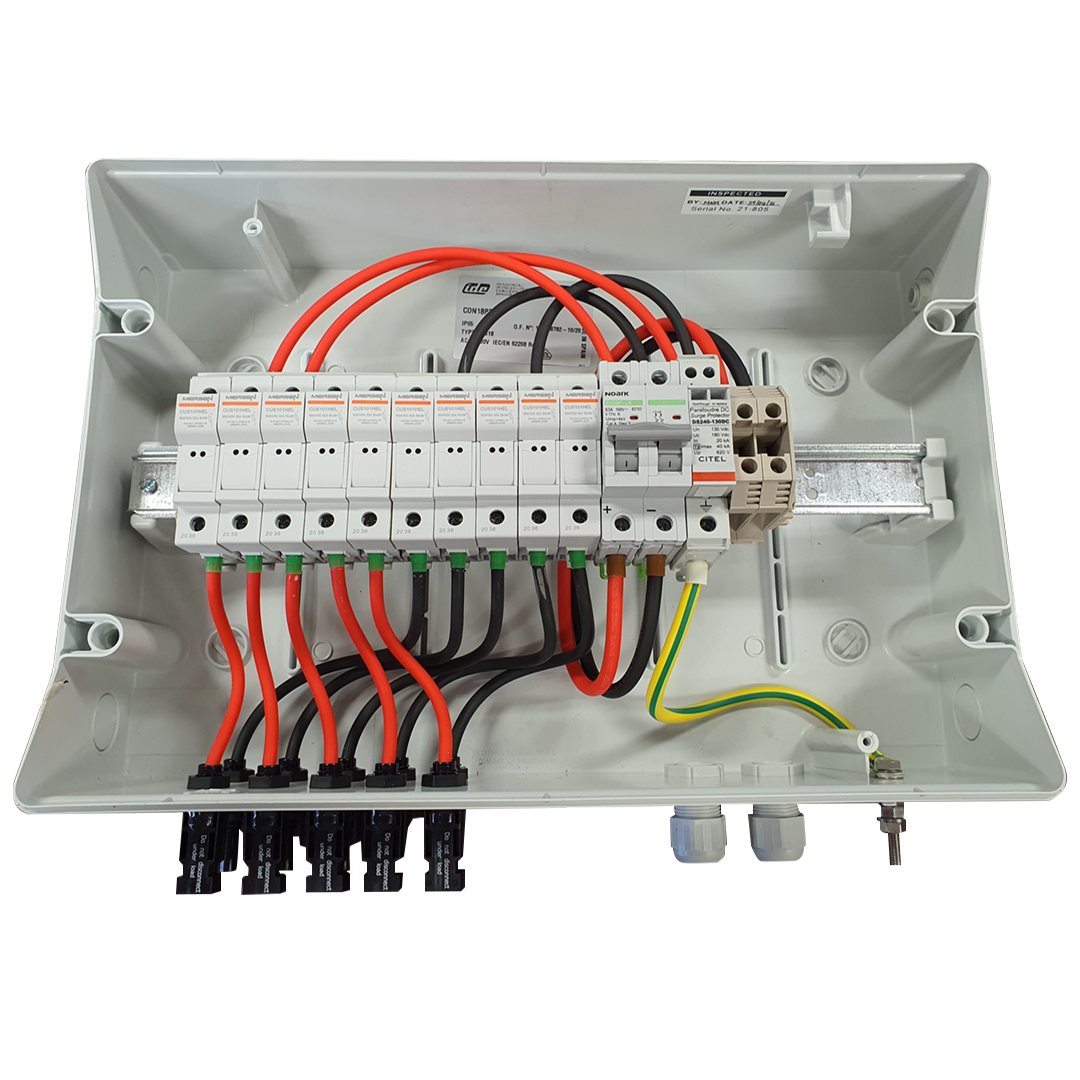Nex Combiner, type 2 SPD, DC isolator, 5 string, 150VDC