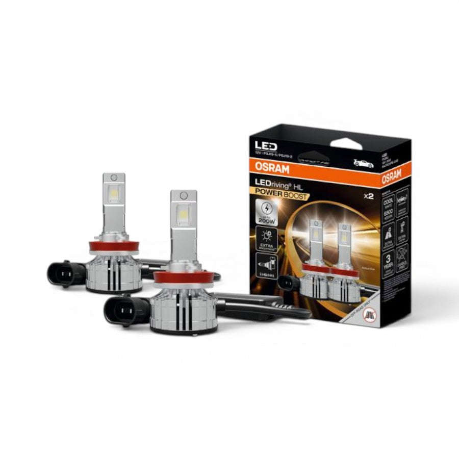 Osram PowerBoost LED Bulbs  H9/H11 48w/12v (Pair)