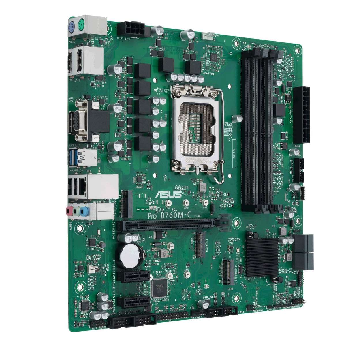 PCBuilder Intel i5-14400 OFFICE Master Windows 11 Desktop PC