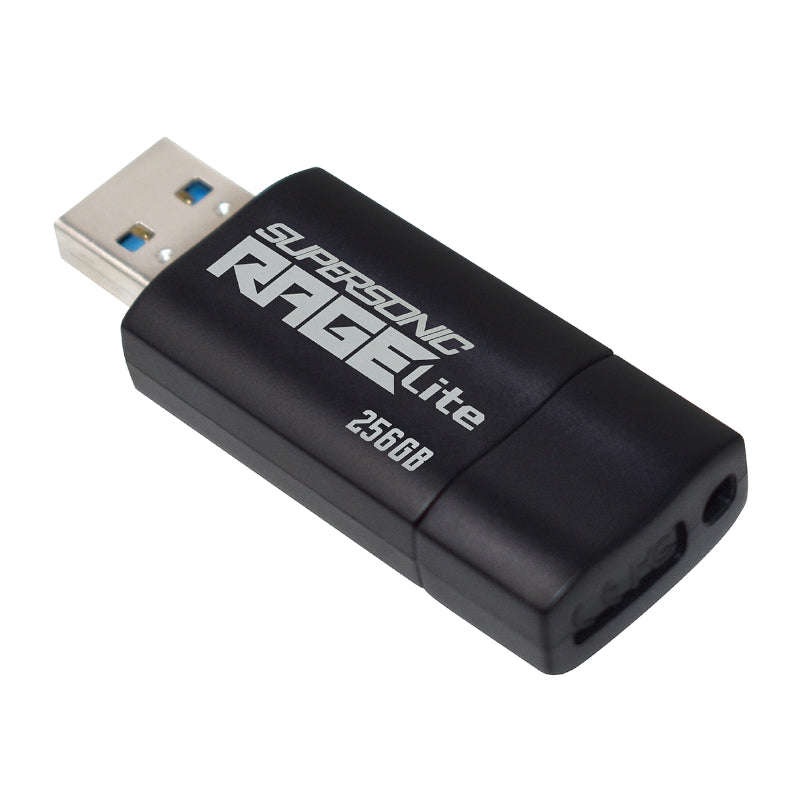 Patriot Rage Lite 256GB USB3.2 Flash Drive - Black