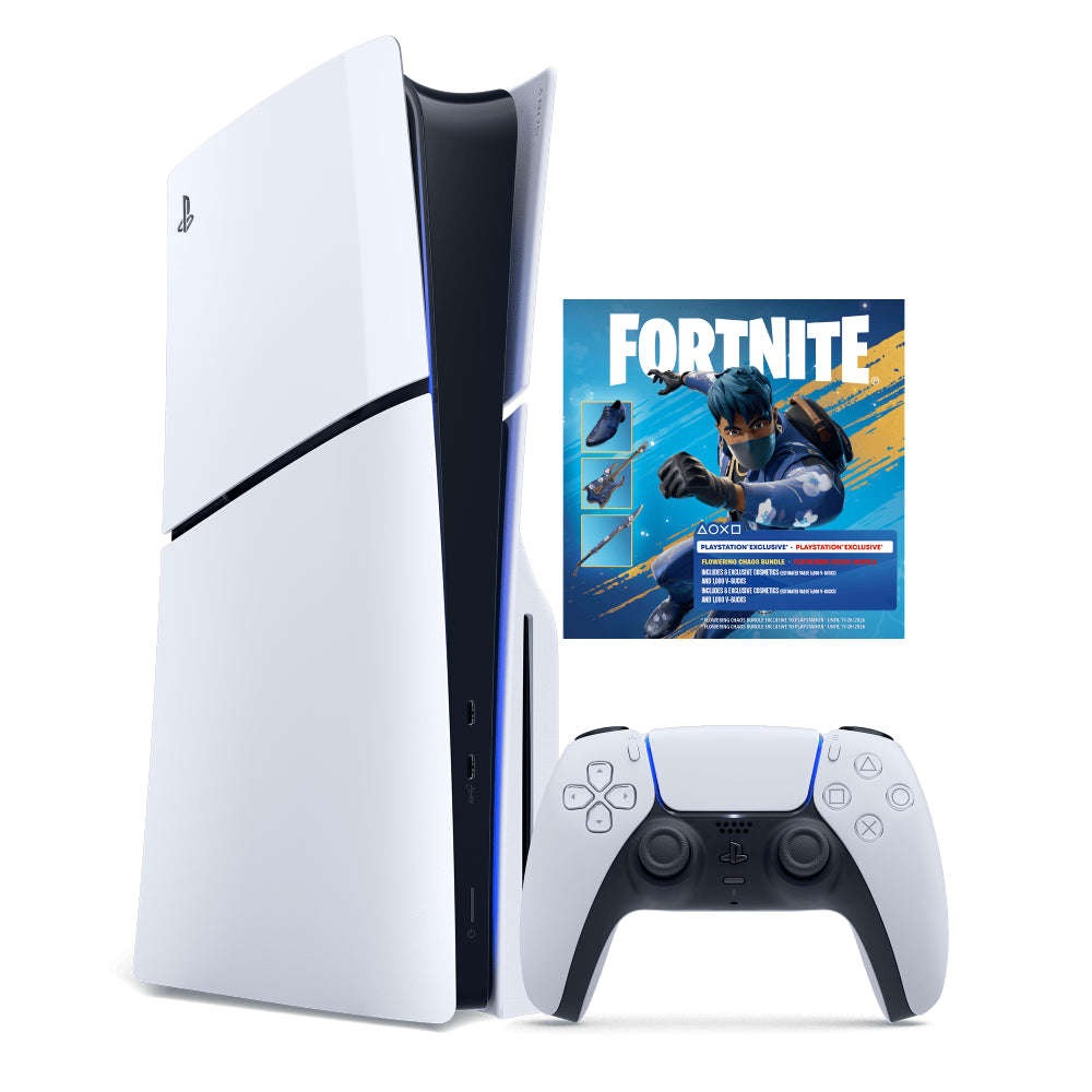 PlayStation 5 Slim 1TB Fortnite Bundle Disc Edition
