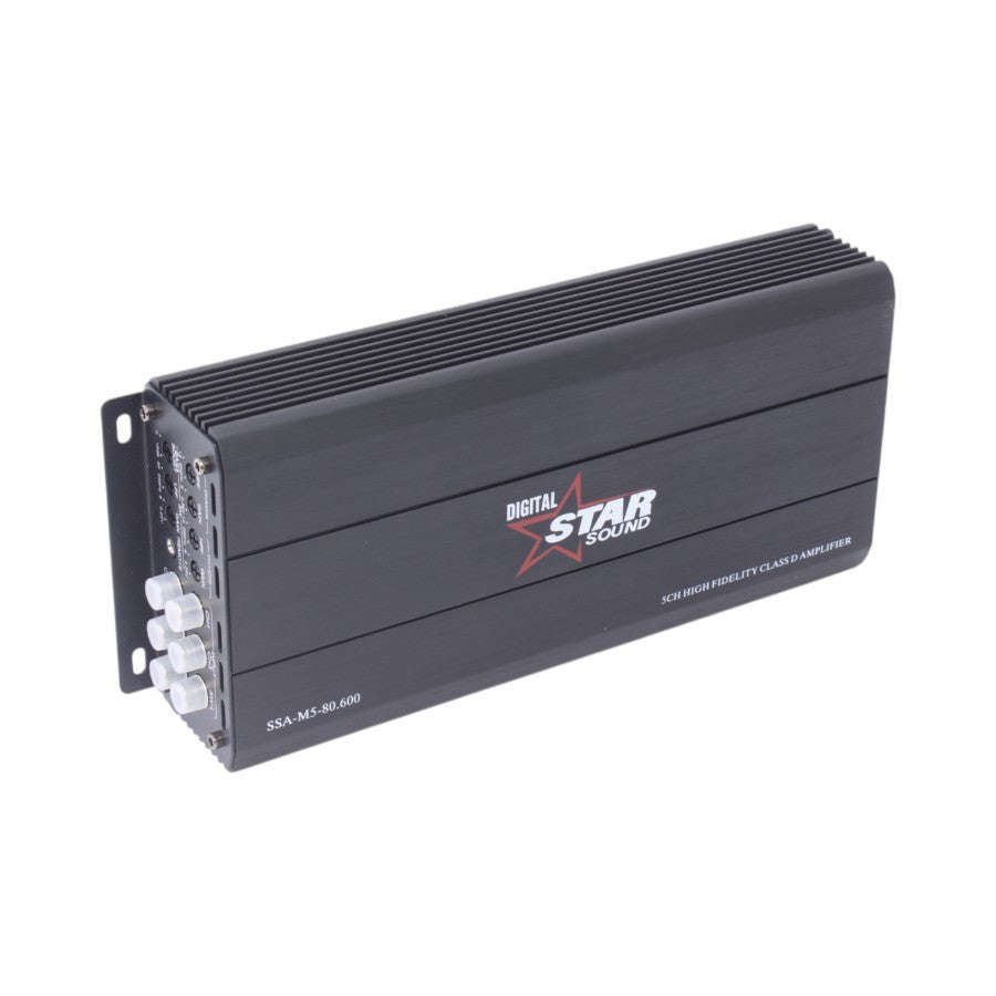 Starsound SSA-M5-80.600 5-Channel High Fidelity Class D Amplifier