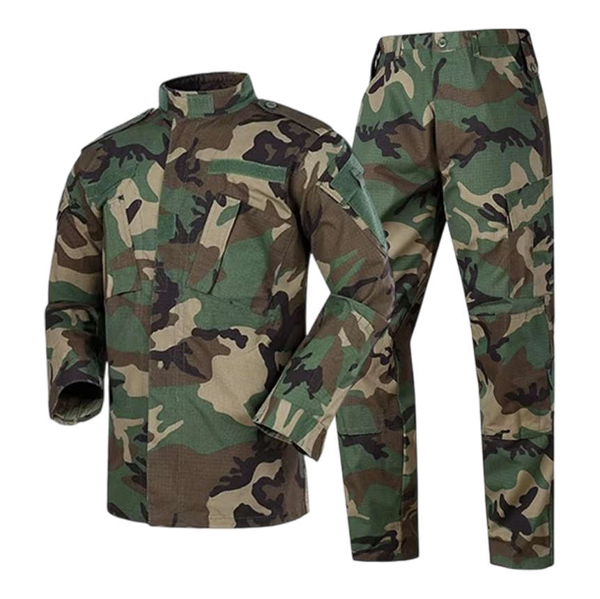 Uniform Suits - Green | Black | Khaki Camo | Green Camo | Brownish Green Camo