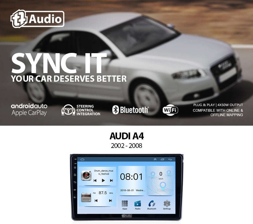 TT Audio 9 replacement radio for BMW 5 series E39/X5/E53 1995-2003 (4G ULTRA)