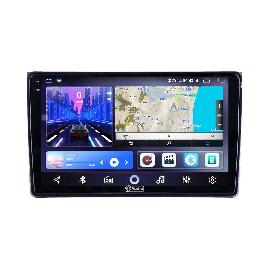 TT Audio 9 replacement radio for AUDI A4 2002 -2008 2K SCREEN (Android 12)