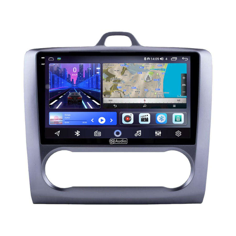 TT Audio 9 replacement radio for FORD FOCUS 2005-2011 (2K SCREEN) AVAILABLE FOR MANUAL AND AUT...