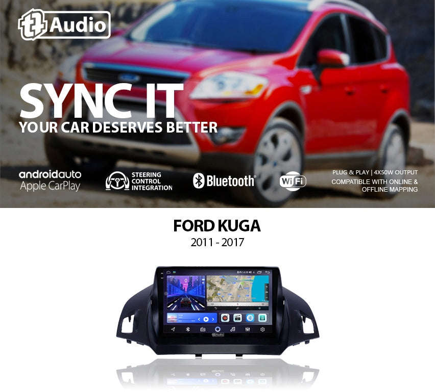 TT Audio 9 replacement radio for FORD FOCUS 2005-2011 (2K SCREEN) AVAILABLE FOR MANUAL AND AUT...