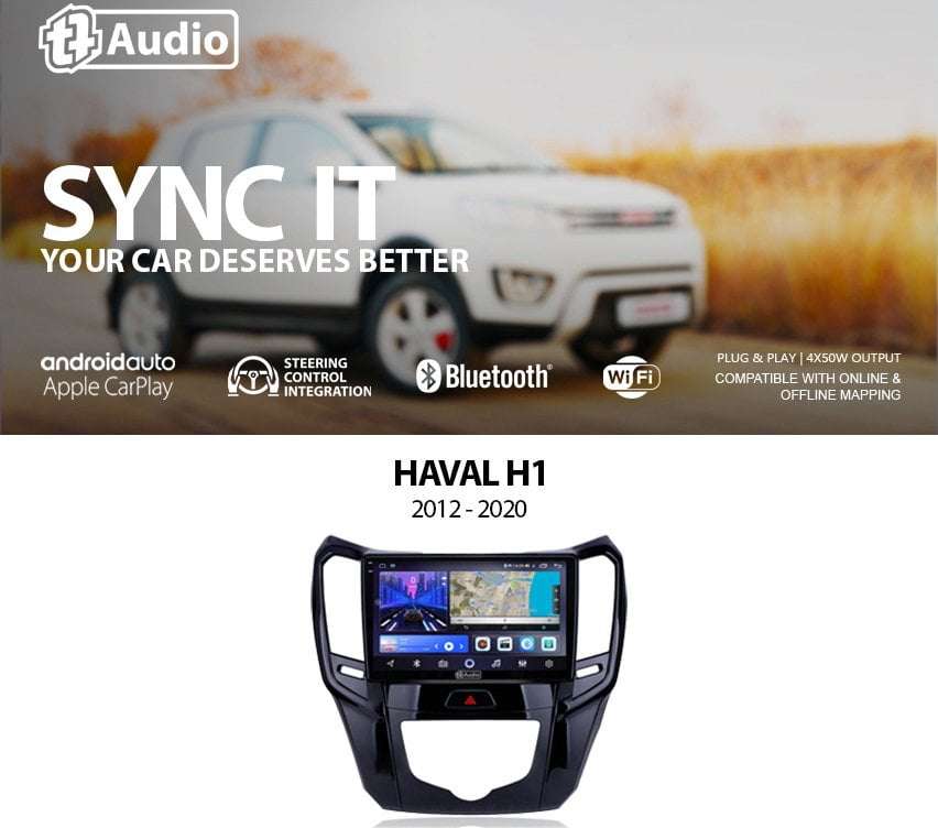 TT Audio 10 replacement radio FOR HAVAL H1 (2K SCREEN)