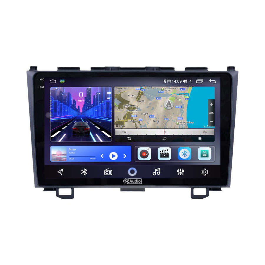 TT Audio 9 replacement radio for HONDA CRV 2006  2012 (2K SCREEN)