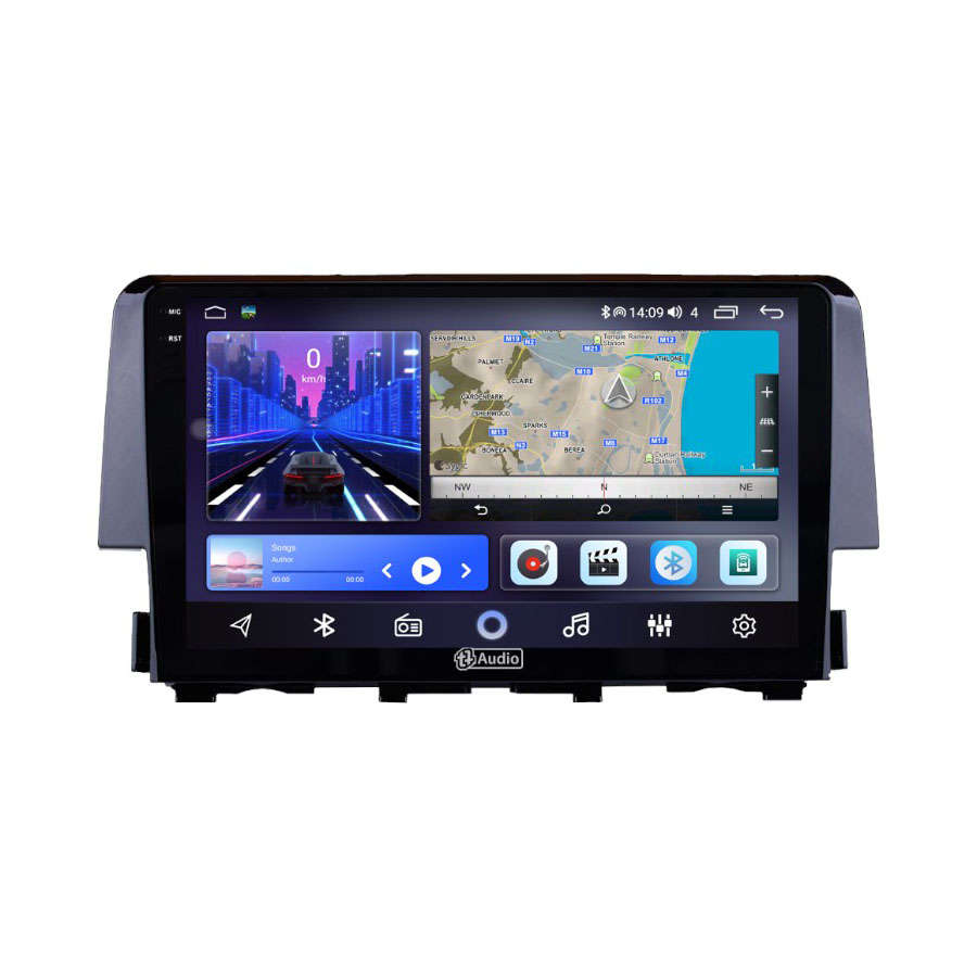 TT Audio 9 replacement radio for HONDA CIVIC 2016  2021 (2K SCREEN)