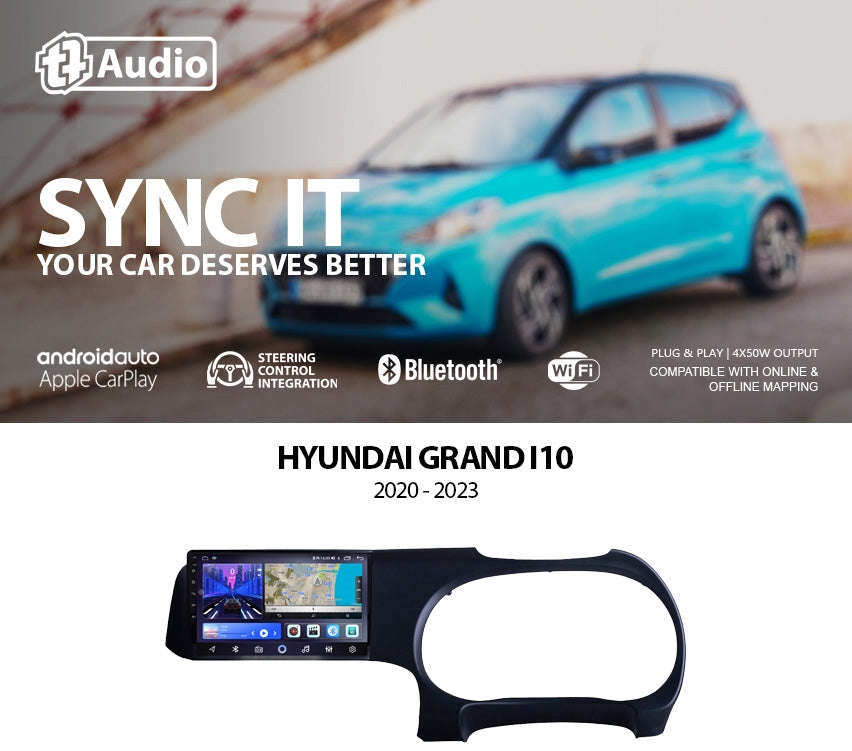 TT Audio 9 replacement radio for HYUNDAI i20 2009  2014 (4G ULTRA)