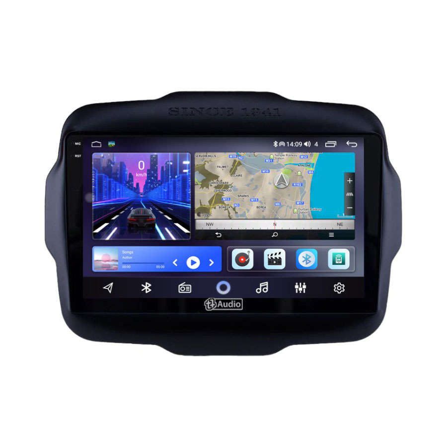 TT Audio 9 replacement radio for JEEP Renegade 2016-2023 (2K SCREEN)