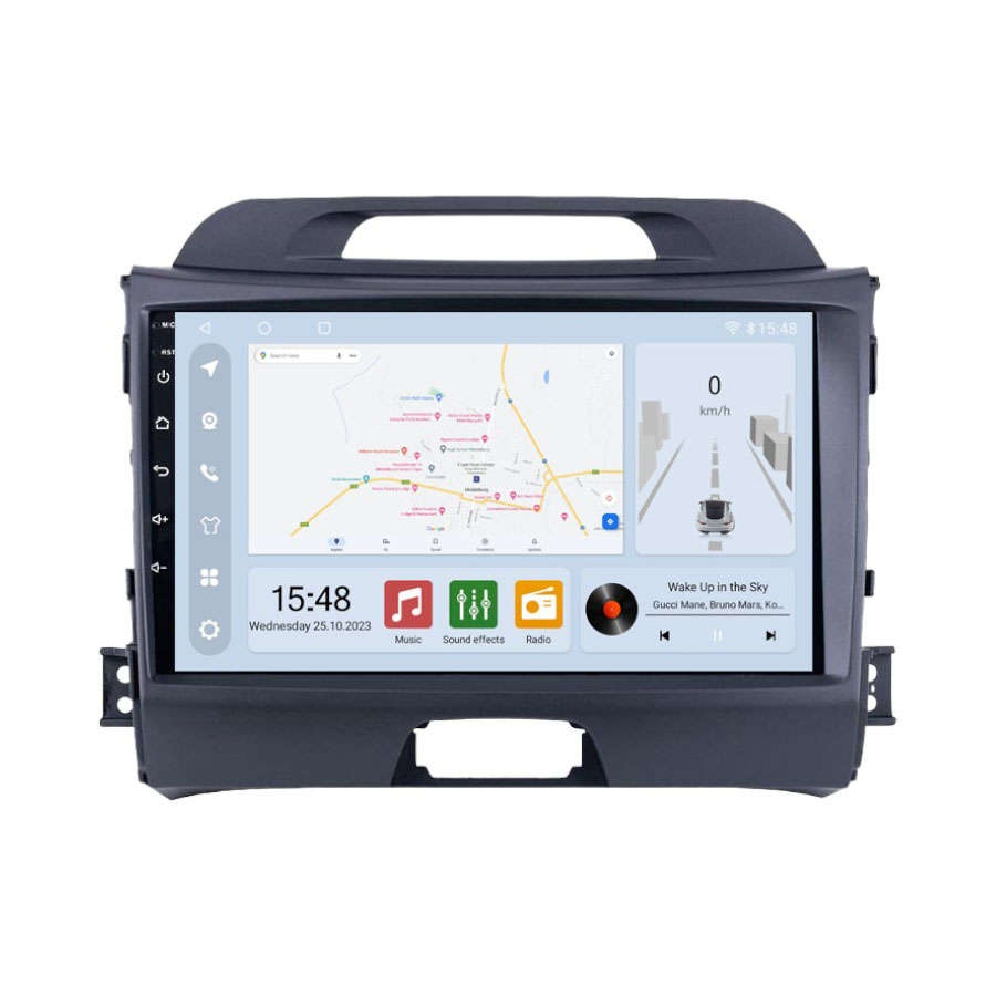 TT Audio 9 replacement radio for KIA Sportage 2010-2015 (CLASS D)