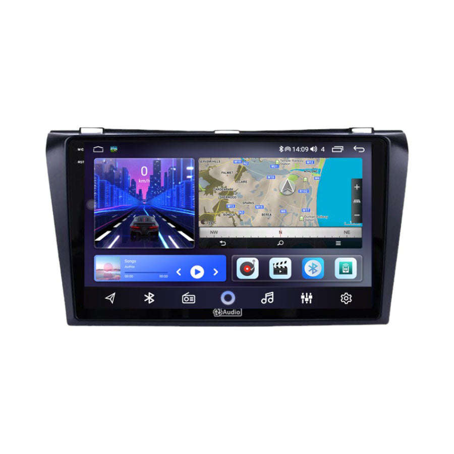 TT Audio 9 Replacement Radio for MAZDA 3 2004-2009 (2K SCREEN)