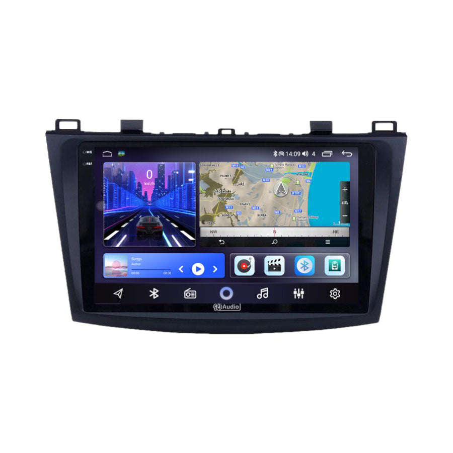 TT Audio 9 replacement radio for Mazda 3 2009-2012 (2K SCREEN)