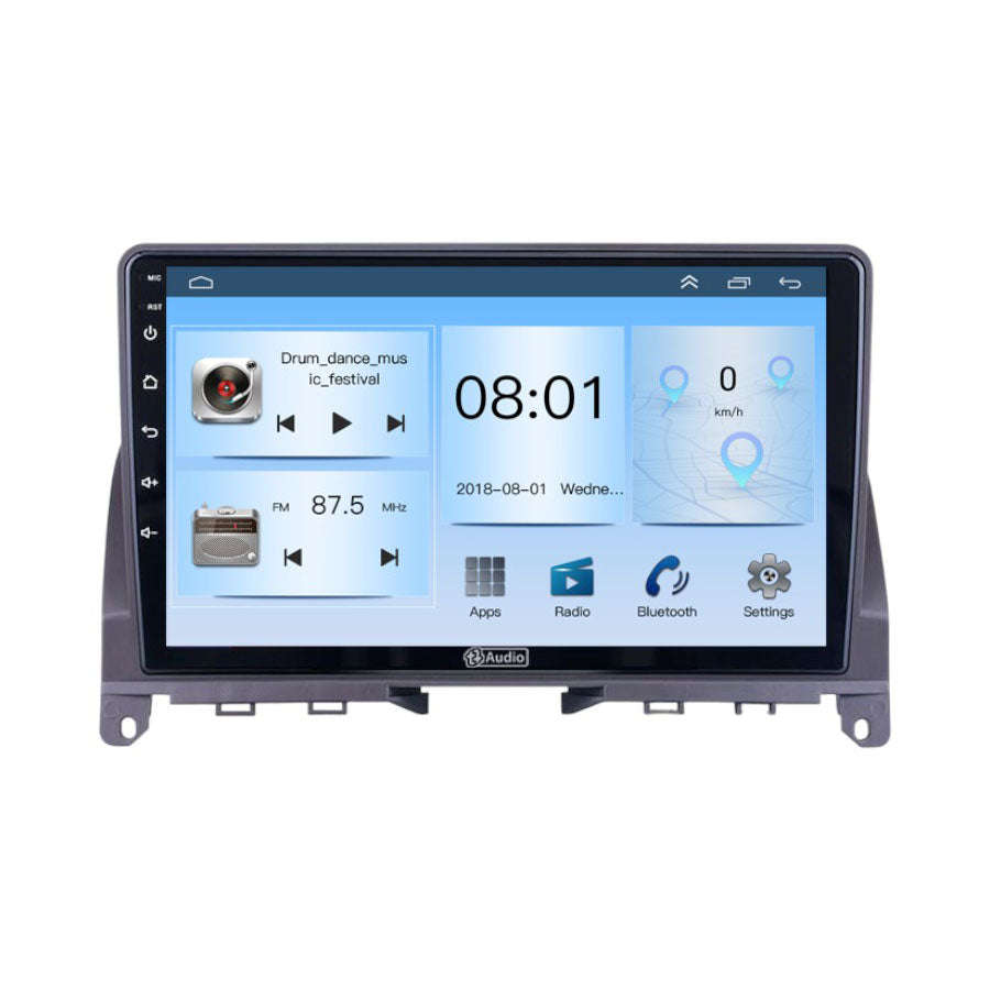 TT Audio 9 replacement radio for MERCEDES C-Class (W204) 2004  2009 (2K SCREEN)