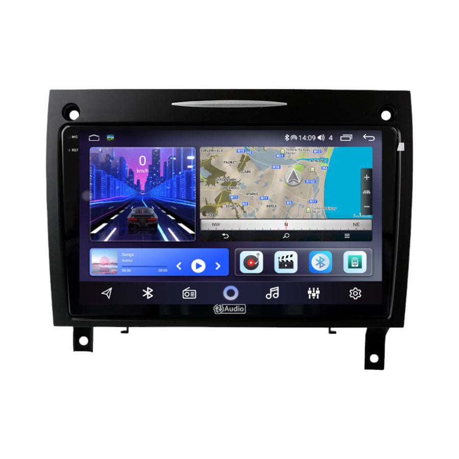 TT Audio 9 replacement radio for MERCEDES SLK R171 (2K SCREEN)