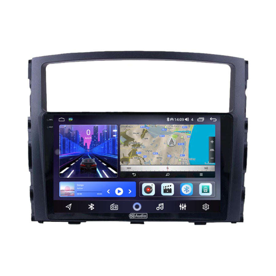 TT Audio 9 replacement radio for MITSUBISHI PAJERO 2007-2016 (2K SCREEN)