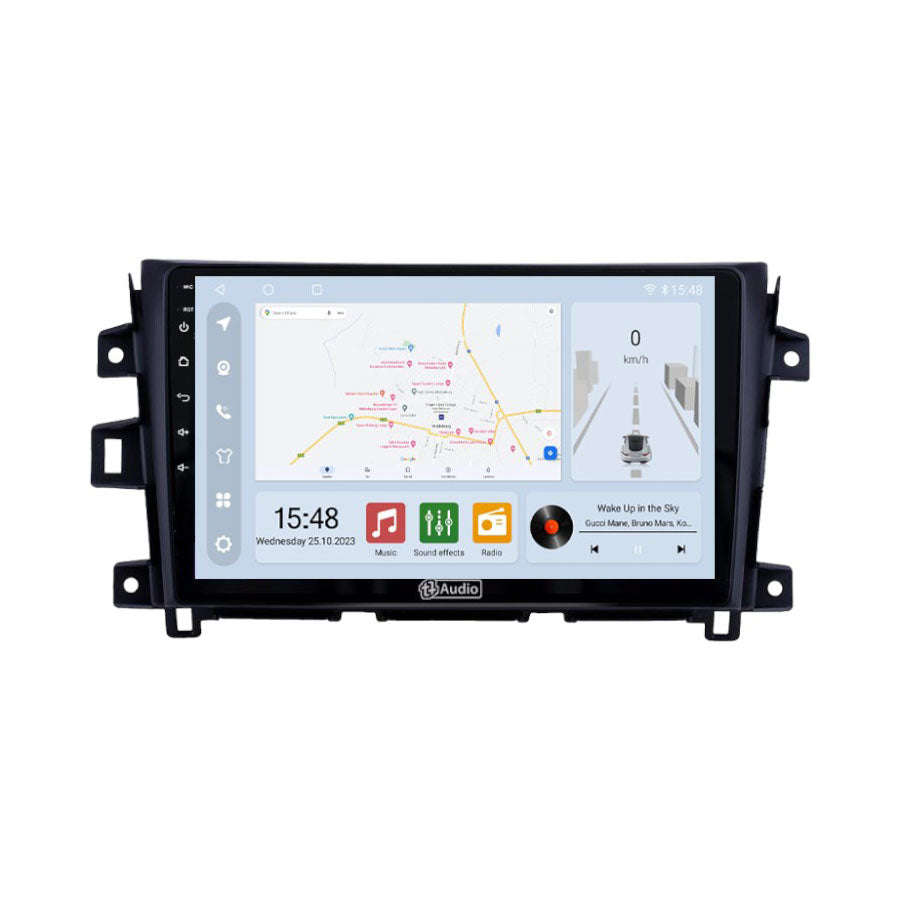 TT Audio 9 replacement radio for NISSAN Navara 2015-2024 (CLASS D)