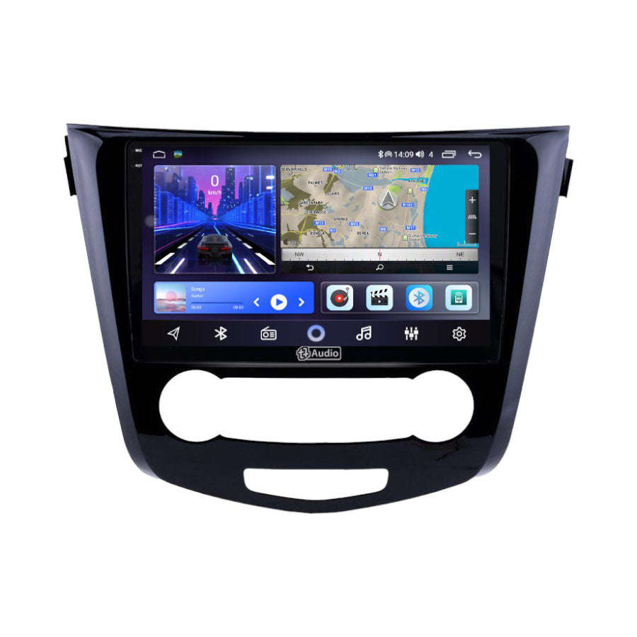 TT Audio 9 replacement radio NISSAN QASHQAI (2K SCREEN)