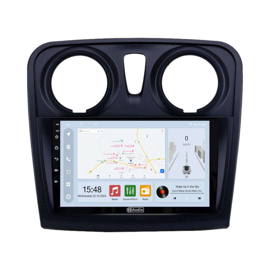 TT Audio 9 replacement radio for RENAULT Sandero 2012-2017 (CLASS D)