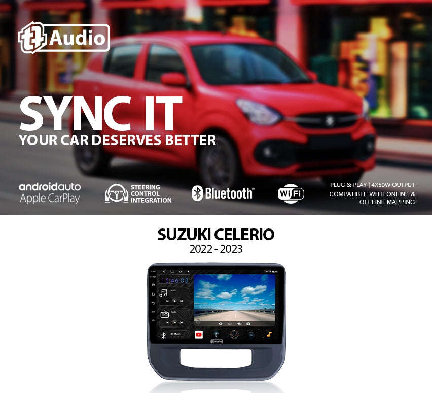 TT Audio 9 replacement radio for SUZUKI ERTIGA 2018-2024 (2K SCREEN)