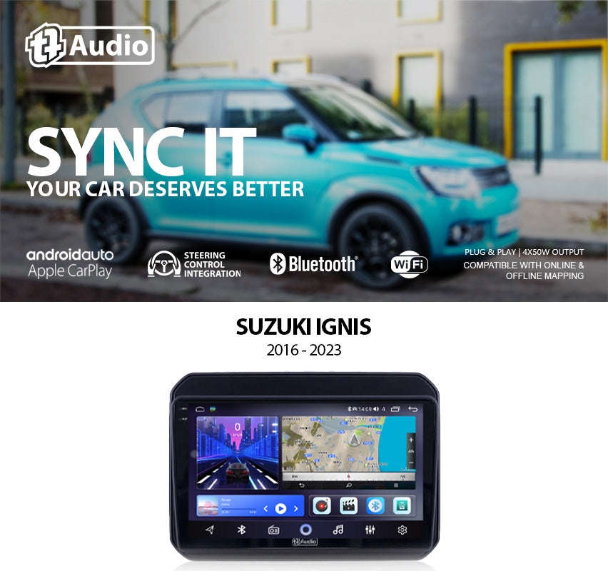 TT Audio 9 replacement radio for SUZUKI VITARA 2015-2019 (2K SCREEN)