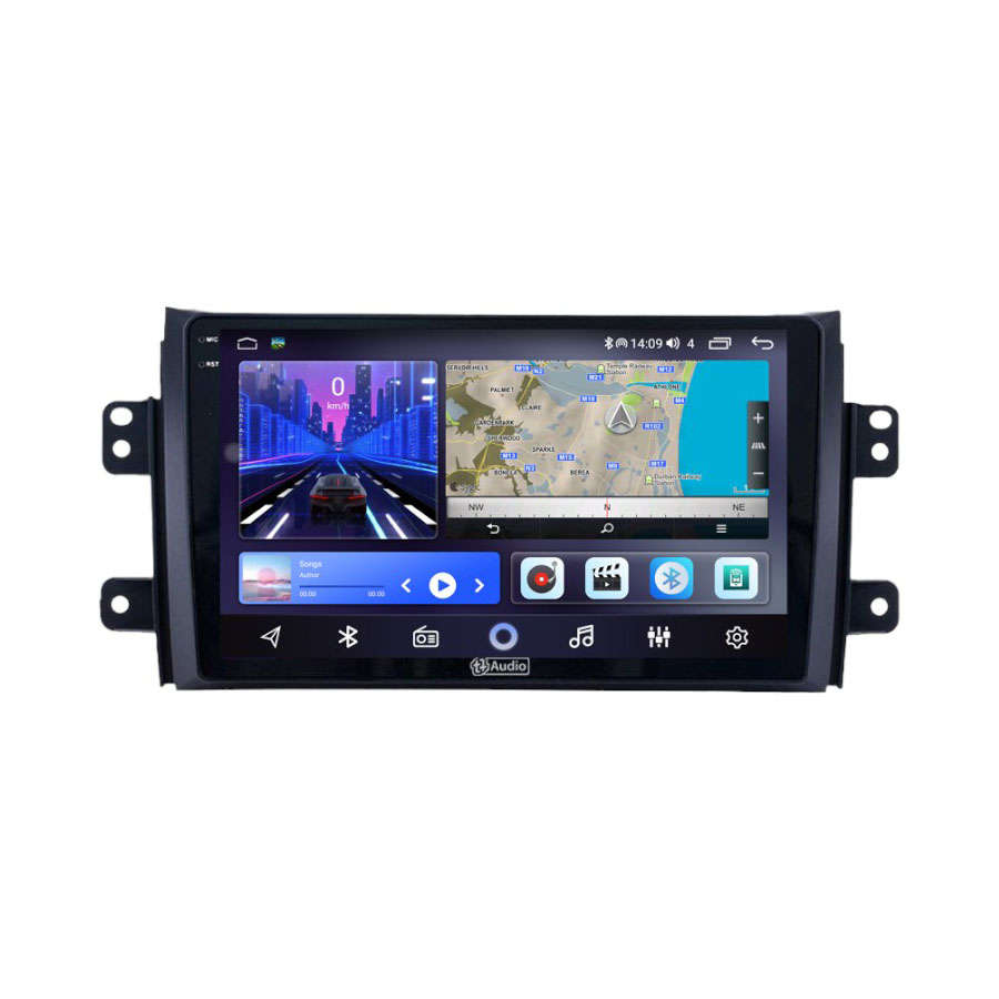 TT Audio 9 replacement radio for SUZUKI SX4 2006-2012 (2K SCREEN)