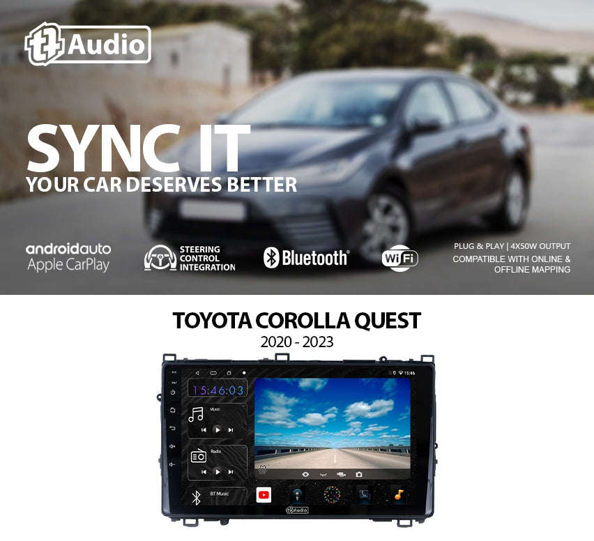 TT Audio 9 replacement radio for TOYOTA FJ CRUISER (2K SCREEN)