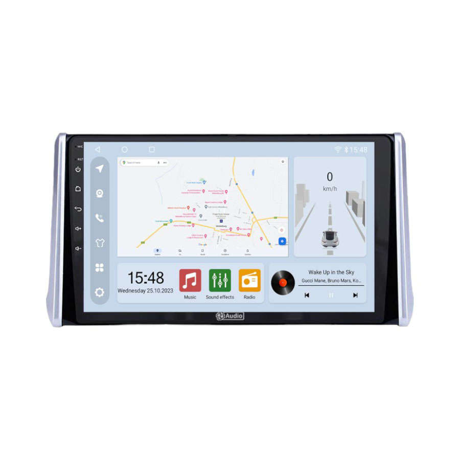 TT Audio 10 replacement radio for TOYOTA RAV4 2019-2024 (CLASS D)
