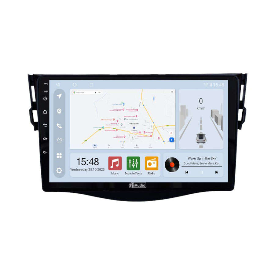 TT Audio 9 replacement radio for TOYOTA RUSH 2018-2021 (2K SCREEN)