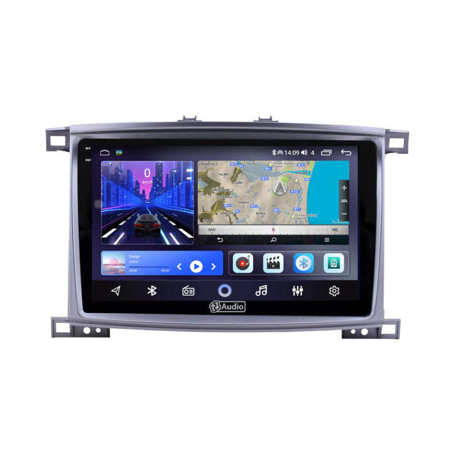 TT Audio 9 replacement radio for TOYOTA 100 SERIES (2K SCREEN)
