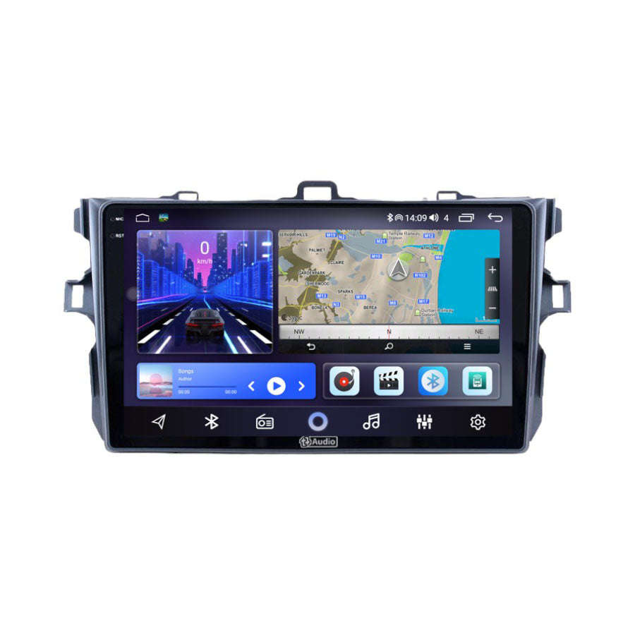 TT Audio 9 replacement radio for TOYOTA COROLLA 2006-2012 (MID SPEC)