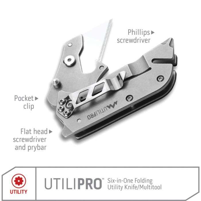 Outdoor Edge UtiliPro Utility Framelock Orange